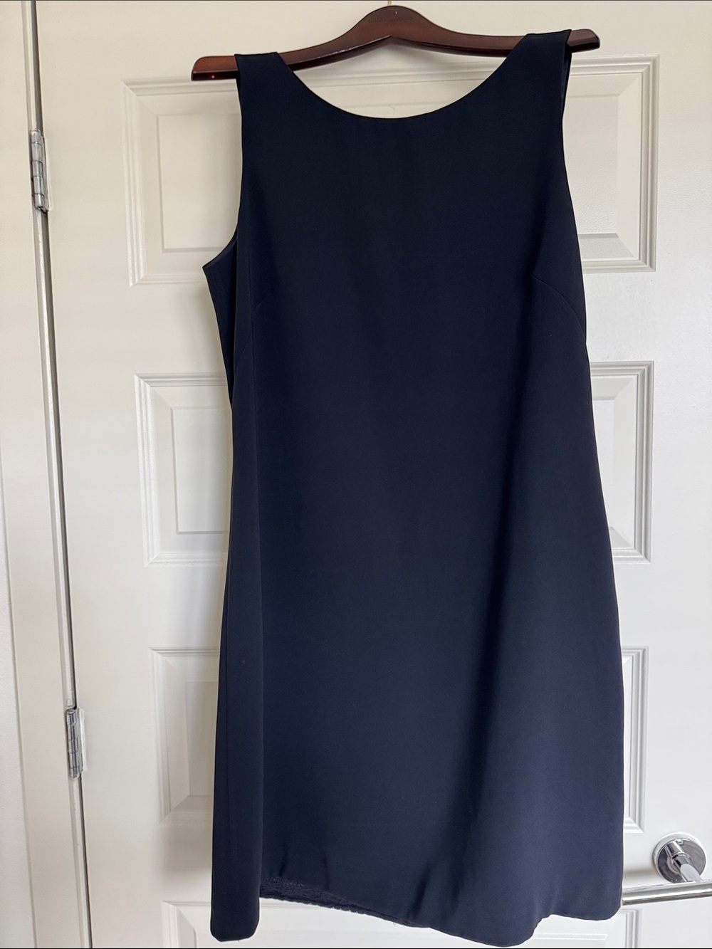 Gerard Darel Navy Sleeveless Shift Dress with Matching Blazer